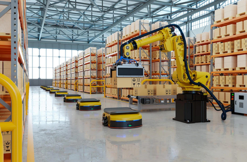 Latest company case about Kronz Switch UES-05TH provides stable network communication for the warehousing industry