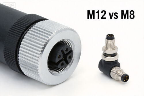 Công ty mới nhất Blog về M12 vs M8 Connector: Kích thước, thông số kỹ thuật & Hướng dẫn lựa chọn