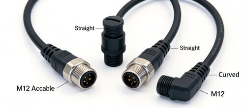บริษัทล่าสุด บล็อกเกี่ยวกับ คู่มือสายเคเบิลขั้วต่อ M12: ประเภท ข้อมูลจำเพาะ และการเลือกสำหรับใช้ในอุตสาหกรรม