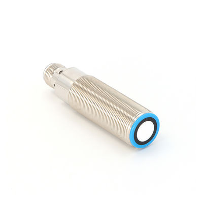 Prezzo buono 5Pin M12 connettore sensore ad ultrasuoni NPN o PNP gamma di rilevamento 60-1000mm in linea