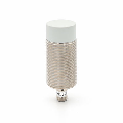 Buen precio Sensores de proximidad inductivos sin descarga PNP NO 22mm IP67 M12 Conector 10-30VDC en línea