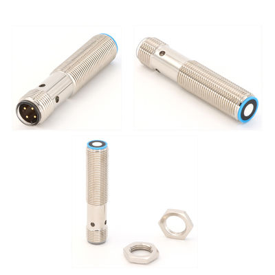سعر جيد U12 جهاز استشعار بالموجات فوق الصوتية الصناعية 4 دبوس مجموعة الكشف 20-200mm M12 الانترنت