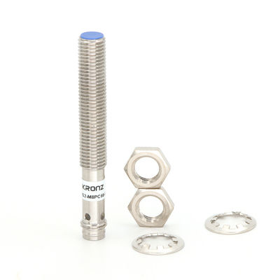 Buen precio Capa de acero inoxidable Sensor de proximidad inductivo 60 mm longitud NPN NO salida en línea