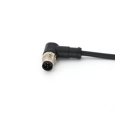Buen precio Conectores de cable moldeado M12 con un cable de alimentación IO con sensor de conexión de 5 pines en línea