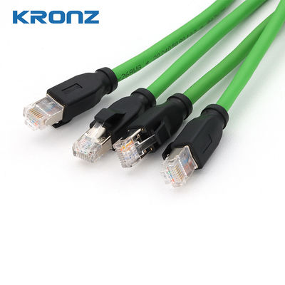 Guter Preis RJ45-Anschluss für sichere Verbindungen IP20 geschütztes TPU-Ethernetkabel Cat6A Online