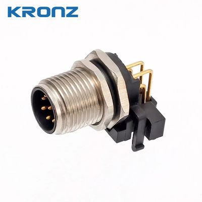Goede prijs M12 Connector 2 3 4 5 6 7 8 12 Pin A B D Code Schroef vergrendeling stekker mannelijke hoek online