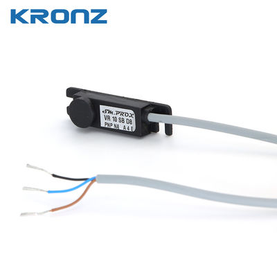 Buen precio Sensores de inducción con cable de PVC 2m Recuadro rectangular 8 mm Sn Distancia PNP NC Salida en línea