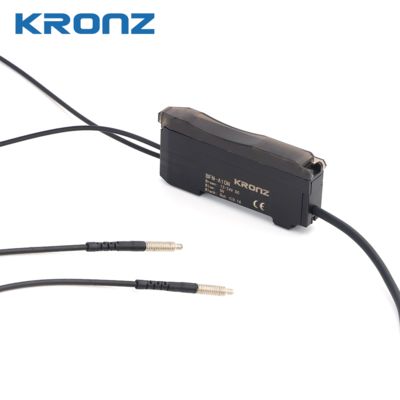 Dobra cena High-Speed Fiber Optic Amplifier NPN/PNP Selectable Output 50μs Response Time Timer Function 12-24VDC Input w Internecie