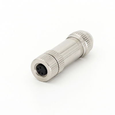 Harga bagus Field Wireable M8 Female Connector 4 Pin Langsung on line