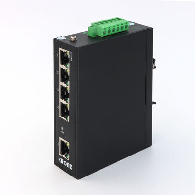 Goede prijs POE Industrial Ethernet Switches 5 Port Unmanaged DIN Rail Montage 1000Mbit/S online