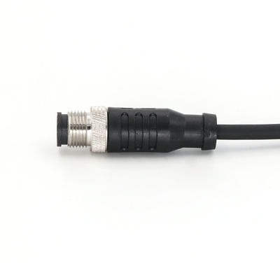 Goede prijs Mannelijke M12 8 pin connectoren voorgeassembleerde kabel rechte PVC FPM/FKM online