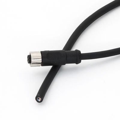 Harga bagus Kabel M8 yang sudah dirakit Konektor 6Pin Dengan 2m/5m/10m Panjang Wanita Kode A on line