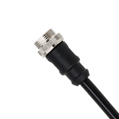 7/8"-16UN Automation 3 Pin Male Connector Pre Assembled Cable Waterproof