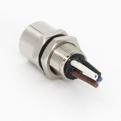Goede prijs Flanke M8 4 Pins Connector Achterste montage recht IP67 Vooraf bedraad IEC 61076-2-104 online