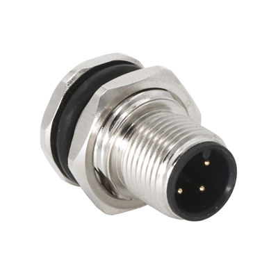 ราคาดี 3 Pin Male M12 เครื่องเชื่อมวงกลม แผนที่ติดตั้ง PCB หน้าติดตั้ง ติดต่อตรง ออนไลน์