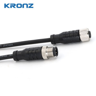 Bom preço Conector M12 com cabo pré-montado Conector de sensor de cabo de PVC de código 4 pin A on-line