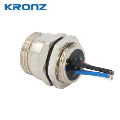 7/8'' Connector For Power Applications 9A Rated Current Thread 7/8-16UN Circular Connectors