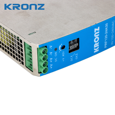 Industrial Power Supply 120W Output Power for Industrial Control Systems Fanless Cooling