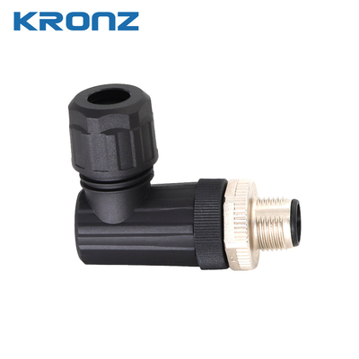 M12 Circular Connector IEC 61076-2-101 Contact Resistance ≤5mΩ For Optimal Performance