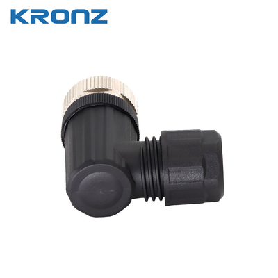 Screw Connection M12 Plug Connector For IEC 61076-2-101 Circular Connector 8 Pin
