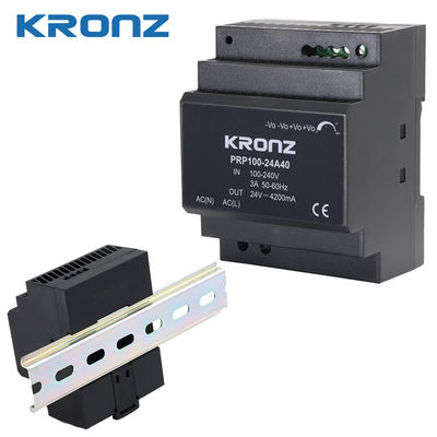 AC/DC Dual Use 100.8W DIN-rail Industrial Power Supply 12V/7.5A Power-down Hold Time 30ms