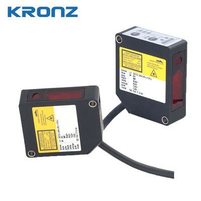 Buen precio Sensores fotoeléctricos de grado industrial con una precisión de linealidad de ±0,1% F.S. y una fuente de luz de diodo láser rojo en línea