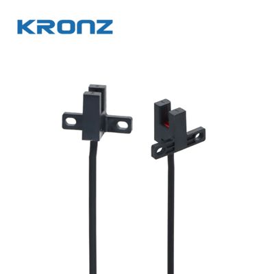 Bon prix Sensor photoélectrique de type fente 5 ~ 24V DC type de sortie par câble direct NPN BSM-T45N Indicateur LED rouge IP67 en ligne