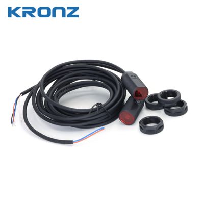 BP18Y Through-Beam Photoelectric Sensor 50mm-10m Range NPN Output IP67 High Reliability