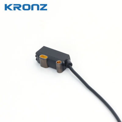 Micro Photoelectric Sensor 0-120mm Adjustable Detection PNP NO Output Red Visible Light