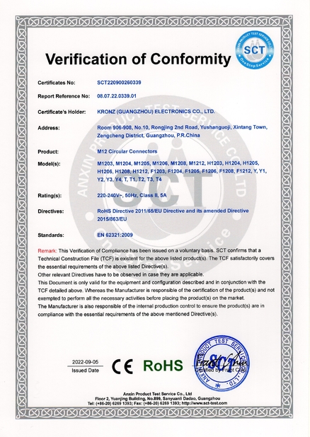 Kronz (guangzhou) Electronics Co., Ltd.